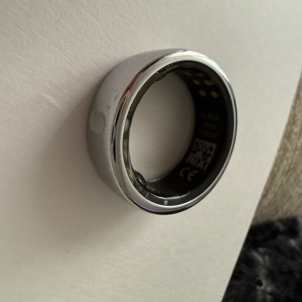 Oura Ring Silver